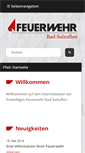 Mobile Screenshot of feuerwehrbadsalzuflen.de